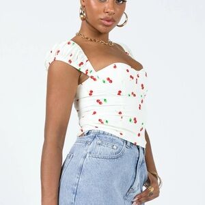 Princess Polly Cherry Top